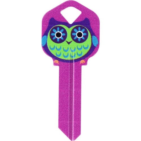Hillman HILLMAN Wackey Owl House/Office Universal Key Blank KW1 Single 89023